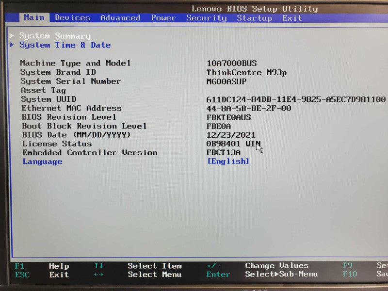 Lenovo ThinkCentre M93p, Core I5-4570 3.2GHz, 8GB RAM, 2x 500GB HDDs _