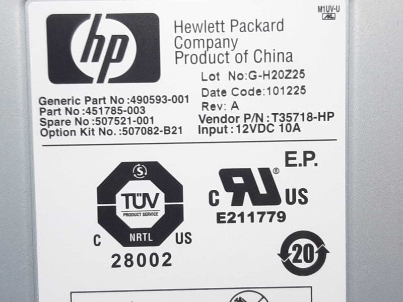 HP C3000 Blade System Fan 507521-001 451785-003 490593-001 +