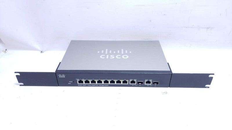 Cisco SG300-10PP 8x 1GbE PoE+ 2x Combo 1Gb SFP Ports L3 1U Managed Rack Switch [