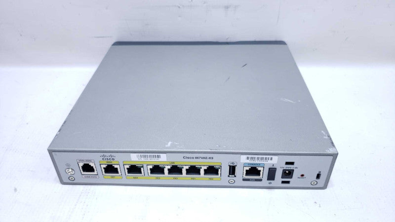 Cisco 860VAE Gigabit Ethernet Integrated Services Router CISCO867VAE-K9 V02 [