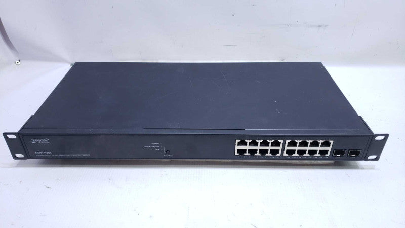 TRANSITION NETWORKS SM16TAT2SA SMART MGD POE+ SWITCH 16PORT [