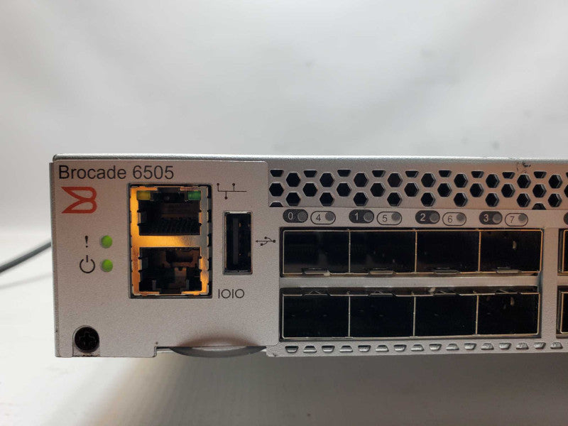 Brocade 6505 16GB 12 Port Active BR-6505-12-16G-0R, 1x PSU _