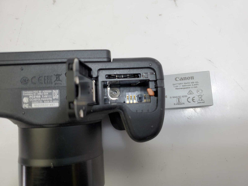 Canon PowerShot SX60 HS 16.1MP Digital Camera Black _ Tested )