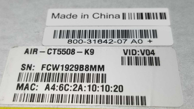 Cisco AIR-CT5508-K9 5500 Wireless LAN Controller ~