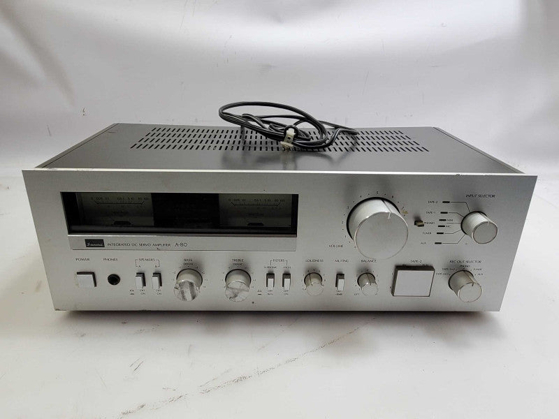 SANSUI A-80 INTEGRATED DC SERVO AMPLIFIER _ Power-on Tested )