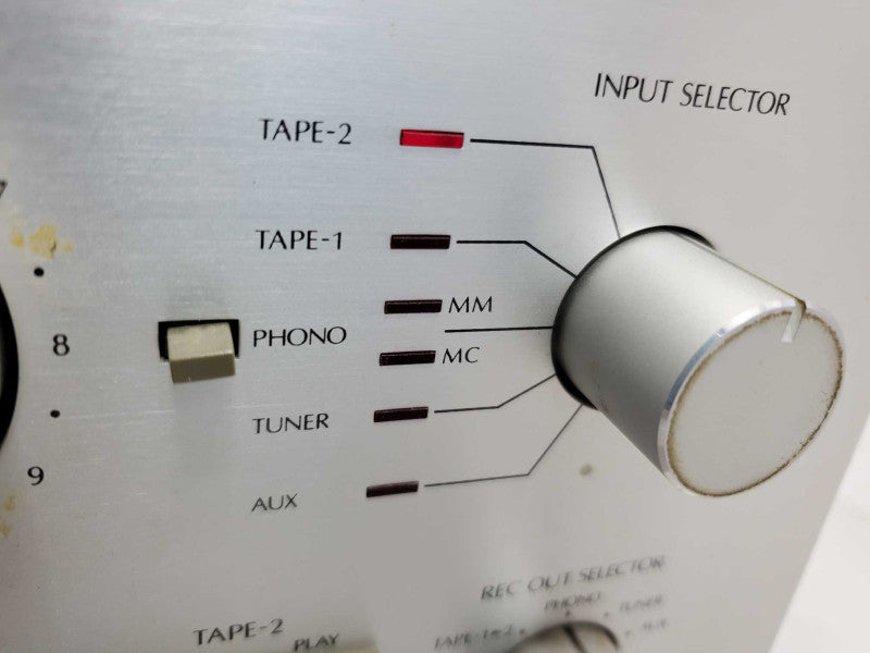SANSUI A-80 INTEGRATED DC SERVO AMPLIFIER _ Power-on Tested )