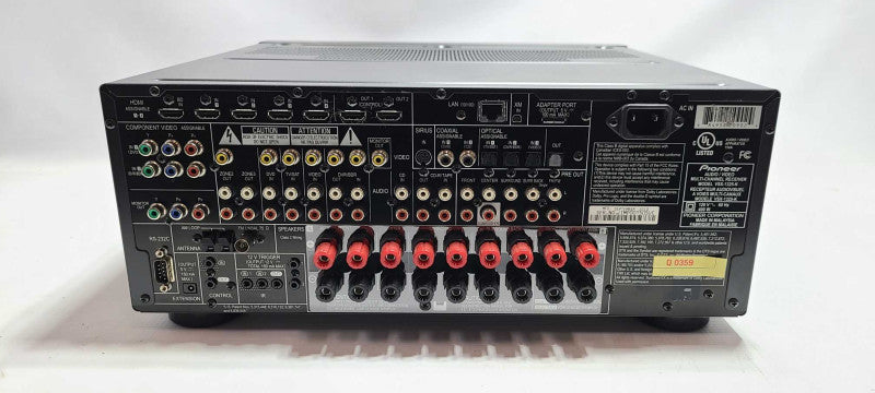 Pioneer VSX-1325-K Home Theatre Reciever 400W  $