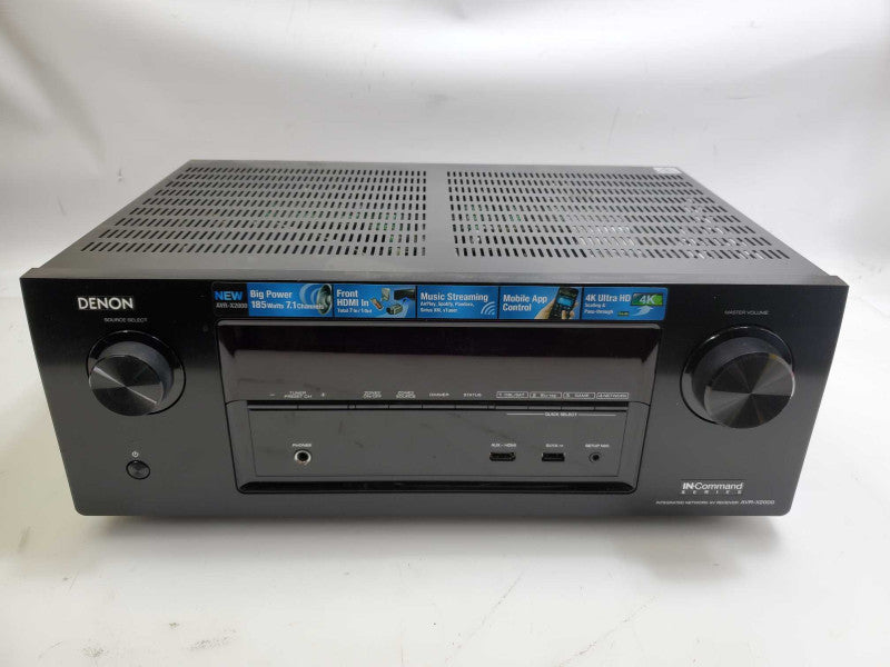 Denon AVR-X2000 7.1 Channel Integrated Network AV Receiver for parts or repair )