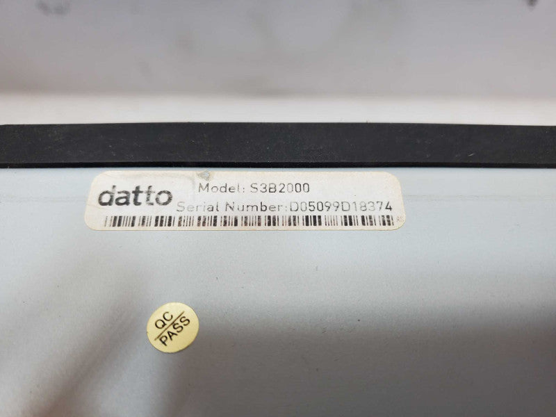 Datto S3B2000 WS, Xeon D-1521 2.4GHz, 16GB DDR4, 4x HDD Trays, No HDD _