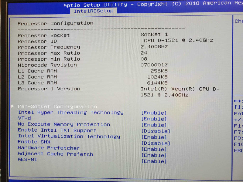 Datto S3B2000 WS, Xeon D-1521 2.4GHz, 16GB DDR4, 4x HDD Trays, No HDD _