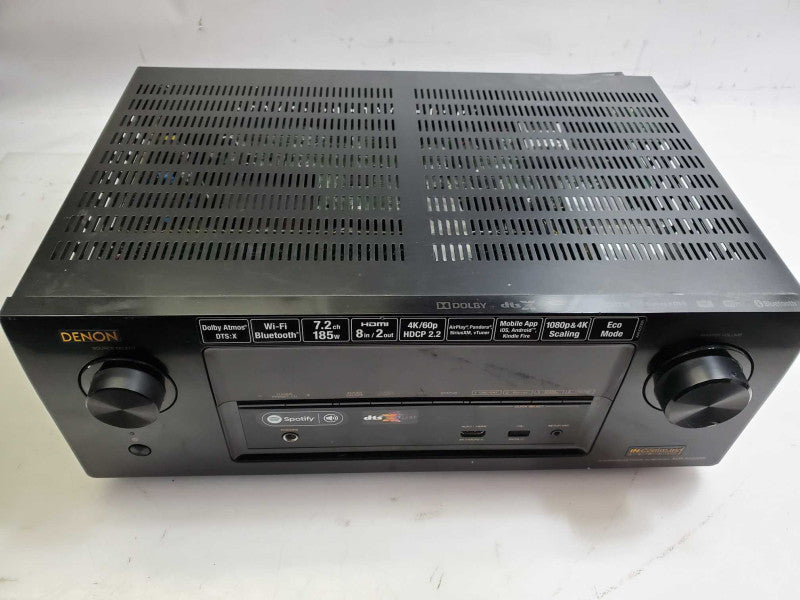 Denon AVR-X2200W 7.2ch AV Receiver 150W 4K Atmos WiFi Bluetooth for Parts )