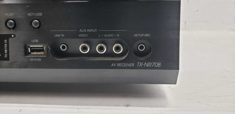 Onkyo TX-NR708 7.2 Channel Receiver / see notes #