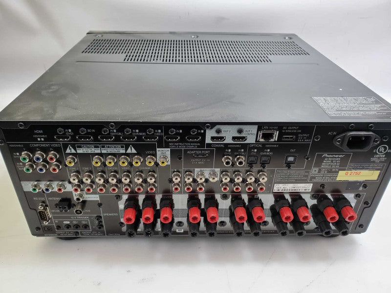 Pioneer SC-65 9.2-Channel Network Ready AV Receiver _ Power-on tested )