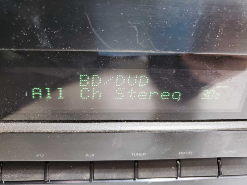 Onkyo TX-NR809 7.2 Channel 135 Watt Network A/V Receiver _ Power-on tested )