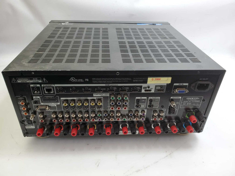 Onkyo TX-NR809 7.2 Channel 135 Watt Network A/V Receiver _ Power-on tested )
