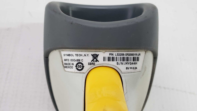 Symbol LS2208-SR20001R-UR Barcode Scanner with USB Connect cable [