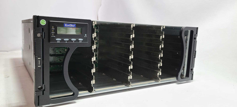 EonStor ES A24F-G2430 RAID 24x 3.5\\" Bay 1x Controller 3xPSU Storage Array $