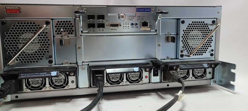EonStor ES A24F-G2430 RAID 24x 3.5\\" Bay 1x Controller 3xPSU Storage Array $