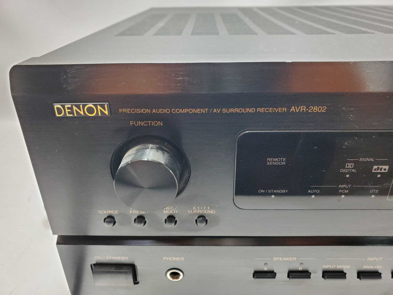 Denon Precision Audio Component/AV Surround Receiver AVR-2802, AS-IS _