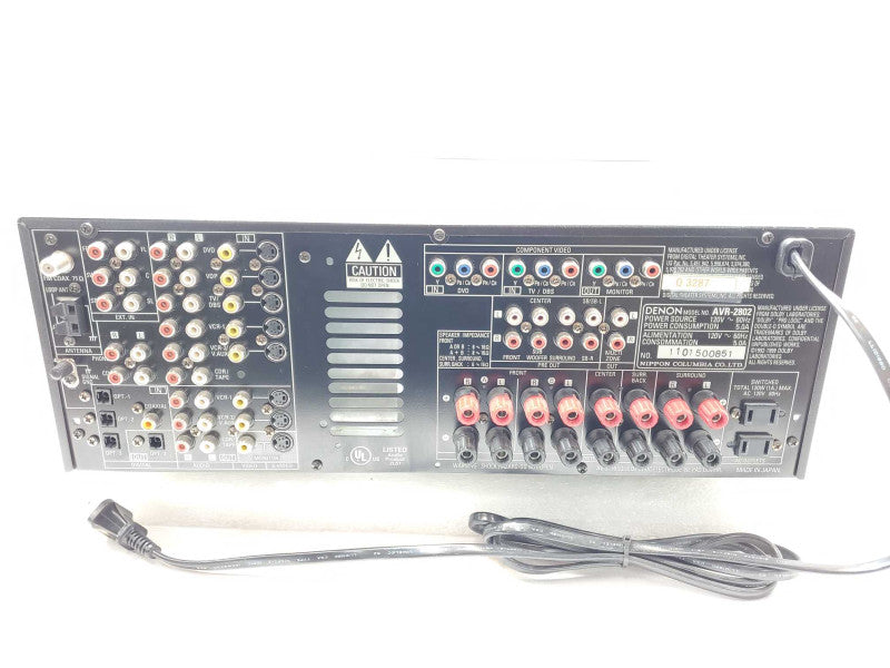 Denon Precision Audio Component/AV Surround Receiver AVR-2802, AS-IS _
