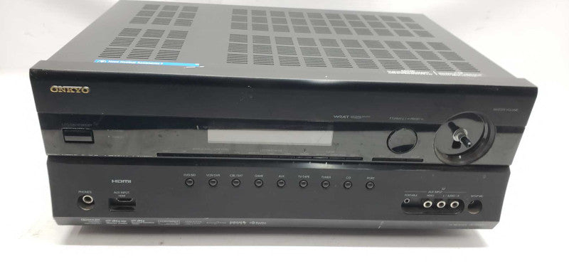 Onkyo TX-SR607 Receiver Surround Sound H80ome Theater / see notes #