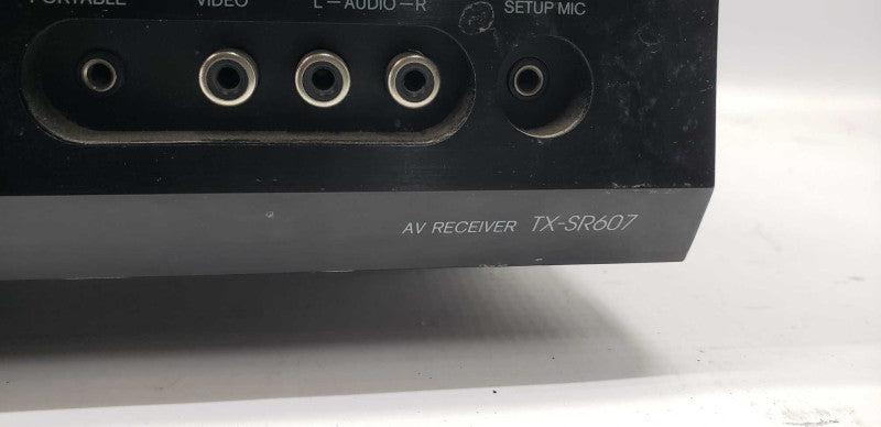 Onkyo TX-SR607 Receiver Surround Sound H80ome Theater / see notes #