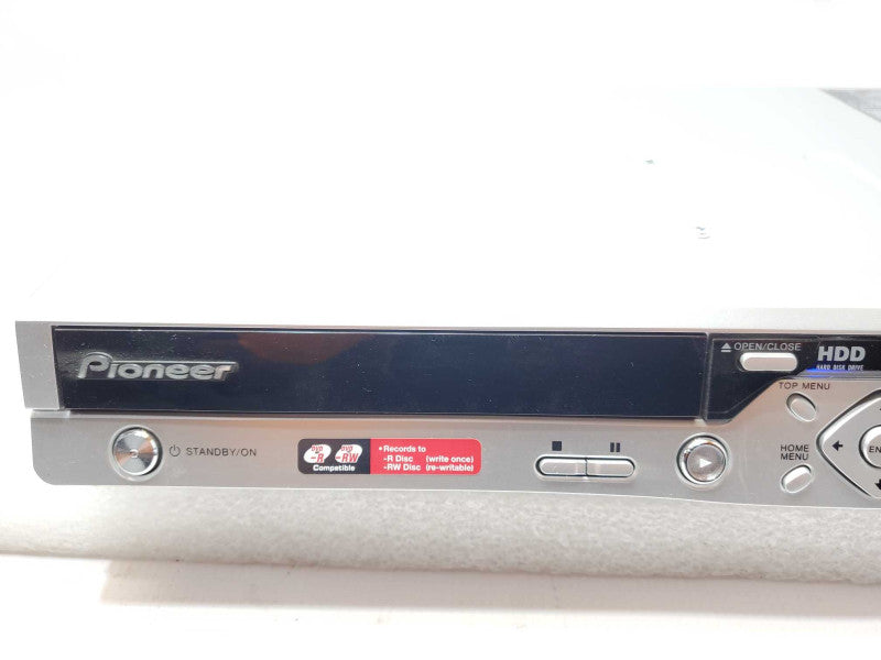 Pioneer DVR-633H-S DVR / DVD Recorder, Powers on, AS-IS _