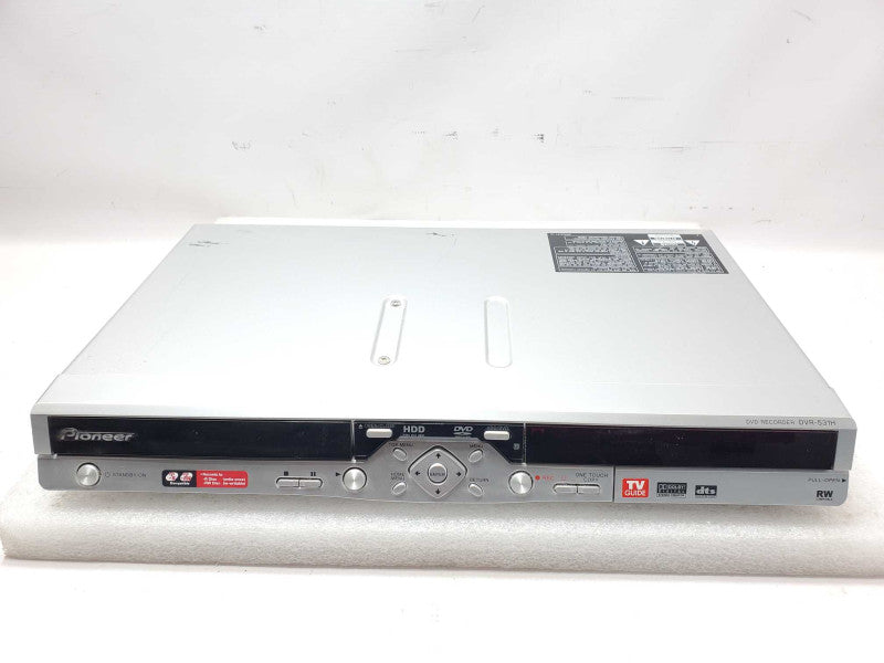 Pioneer DVR-531H-S HDD Recorder DVD Player, Powers on, AS-IS _