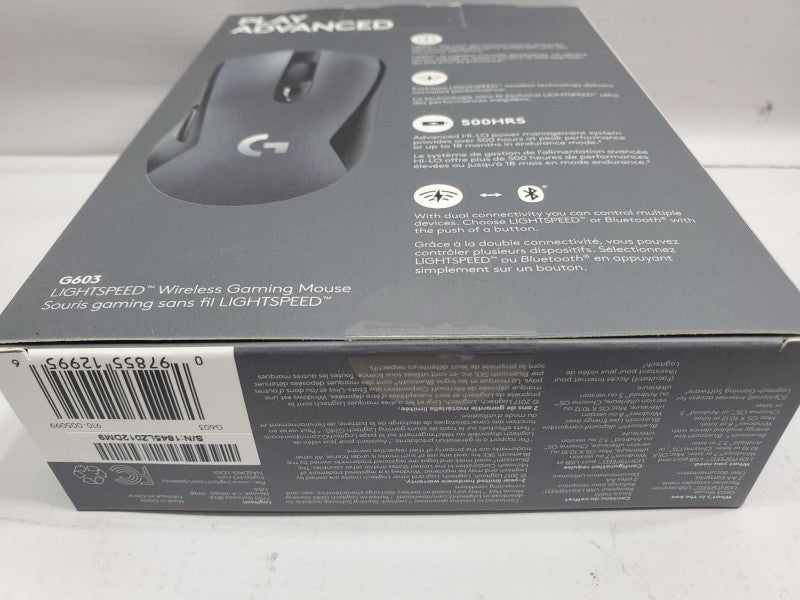 LOGITECH G603 Lightspeed Wireless Gaming Mouse |