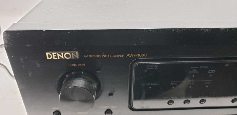 Denon AV Surround receiver AVR-1803 / see notes #