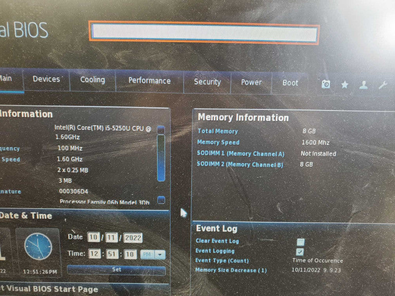 Intel NUC NUC5i5RYH Coe i5-5250U @1.6GHz 8GB RAM 500GB HDD )