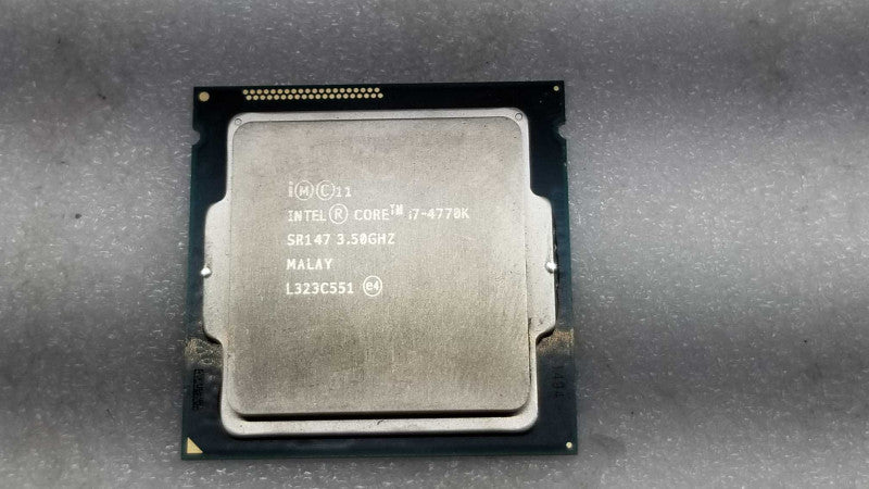 Intel Core i7-4770K SR147 3.5GHz LGA1150 84W Haswell Unlocked 4th Gen CPU ~
