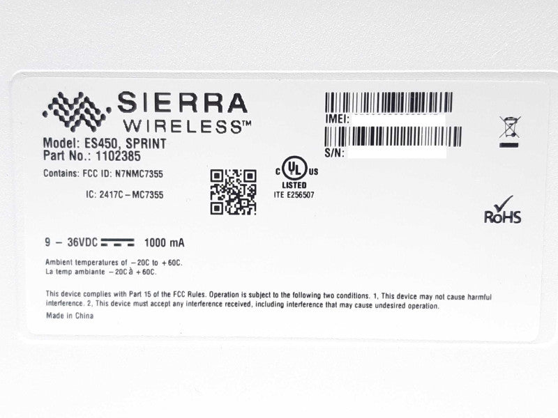 Sierra Wireless AirLink ES450 Industrial 4G LTE Cellular Modem - FOR SPRINT +
