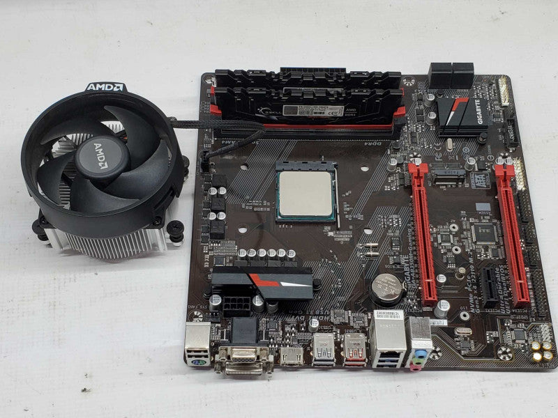 GA-AB350M-GAMING 3 Motherboard, AMD Ryzen 5 1600 16GB DDR4 |