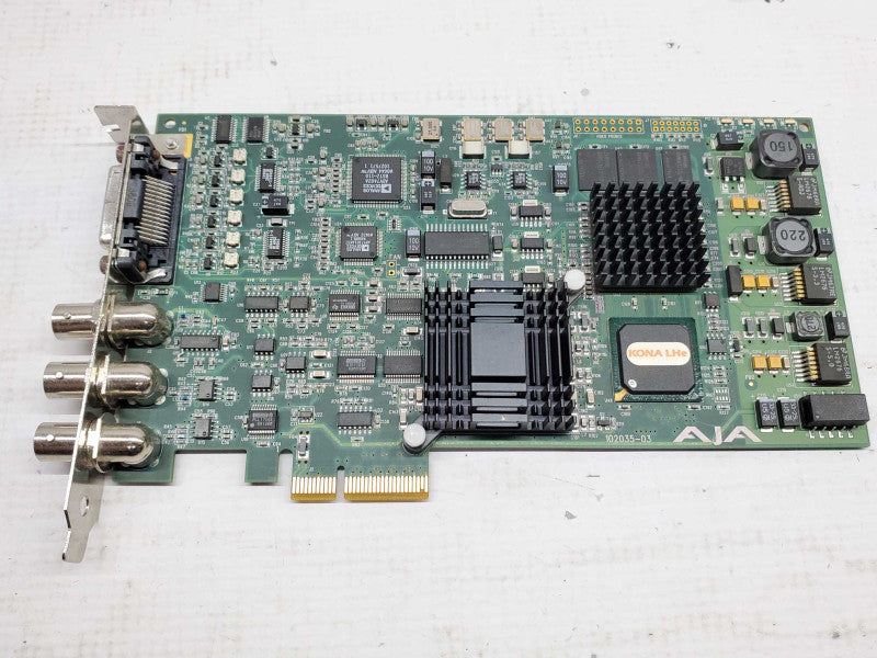 AJA KONA LHe Plus HD-SDI / Analog Video Capture & Playback PCI Card  |