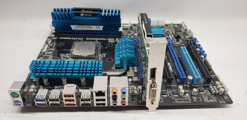 CPU/Mobo combo AMD FX-9590 @ 4.7ghz / 4gb ram / M5A99FX PRO R2.0 / quadro k600 #