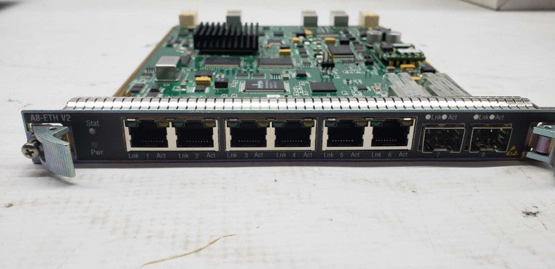 Alcatel-Lucent A8-ETH V2 8-Port Ethernet Card Module #