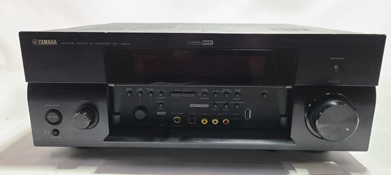 Yamaha RX-V3800 Natural Sound AV 500W Receiver W/O Remote $