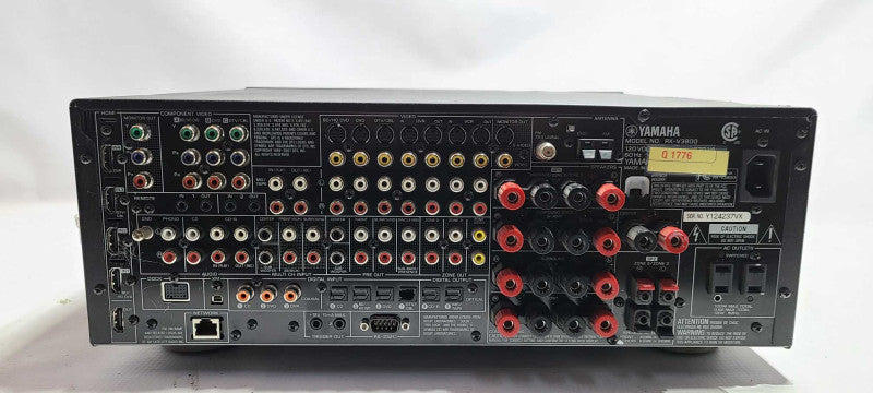 Yamaha RX-V3800 Natural Sound AV 500W Receiver W/O Remote $