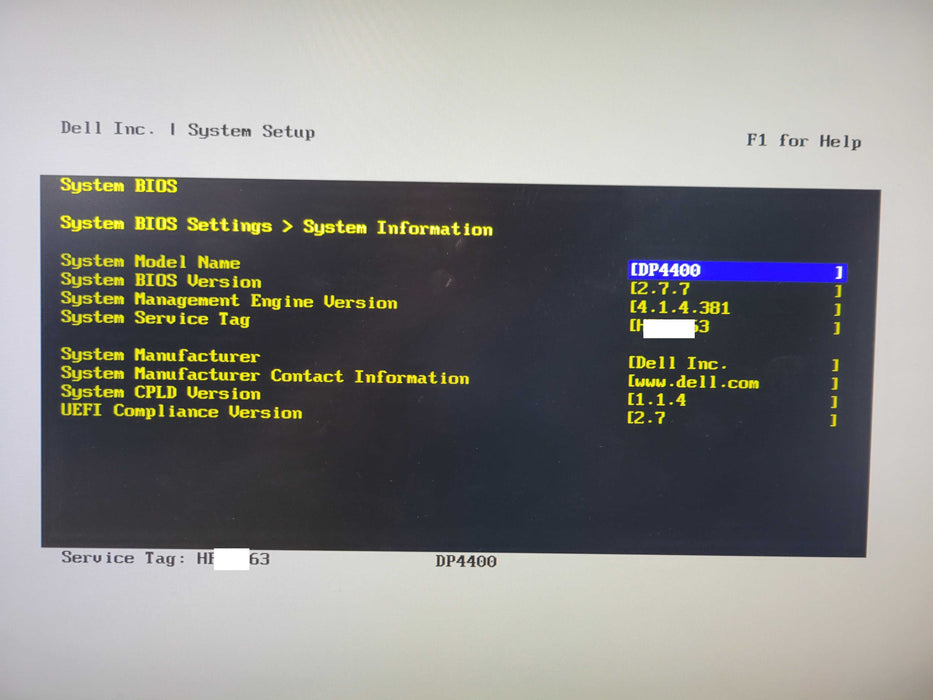 Dell EMC DP4400 2x Xeon Silver 4114 2.20GHz, 48GB DDR4, H730p Mini, 6x 12TB _