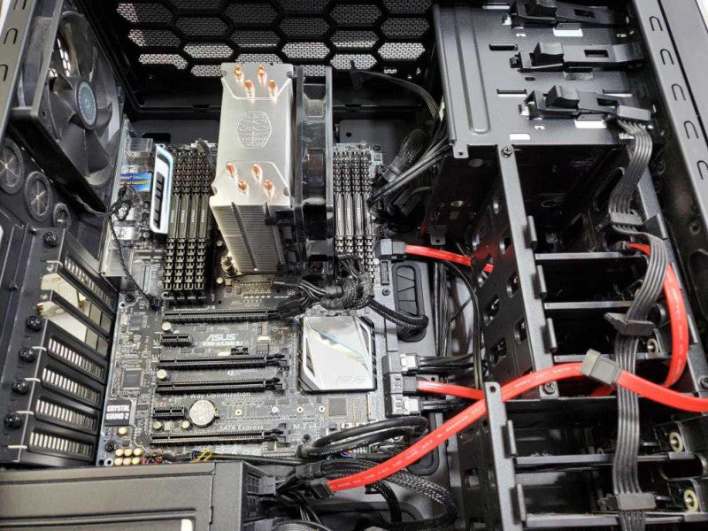 Custom Gaming PC ASUS X99 i7-5820K @3.3GHz 64GB DDR4 No GPU |
