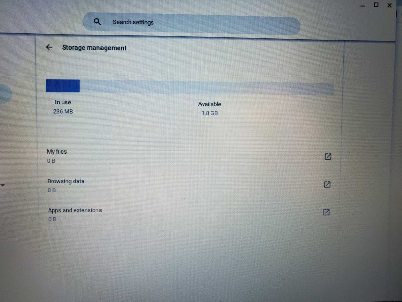 Asus ChromeBook C523N Intel Inside 2GB Storage (