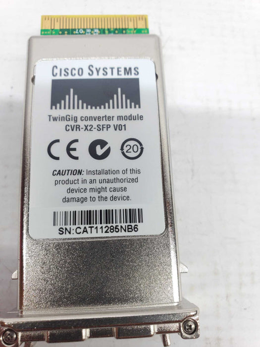 Cisco TwinGig converter module CVR-X2-SFP _