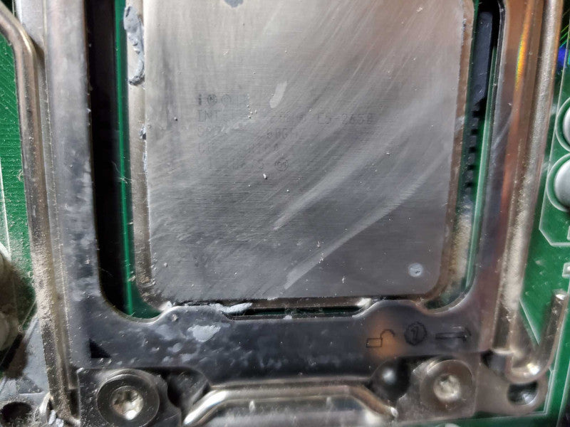 Custom PC ASUS Z9PE-D16 Barebone Xeon E5-2650 for parts or repair )