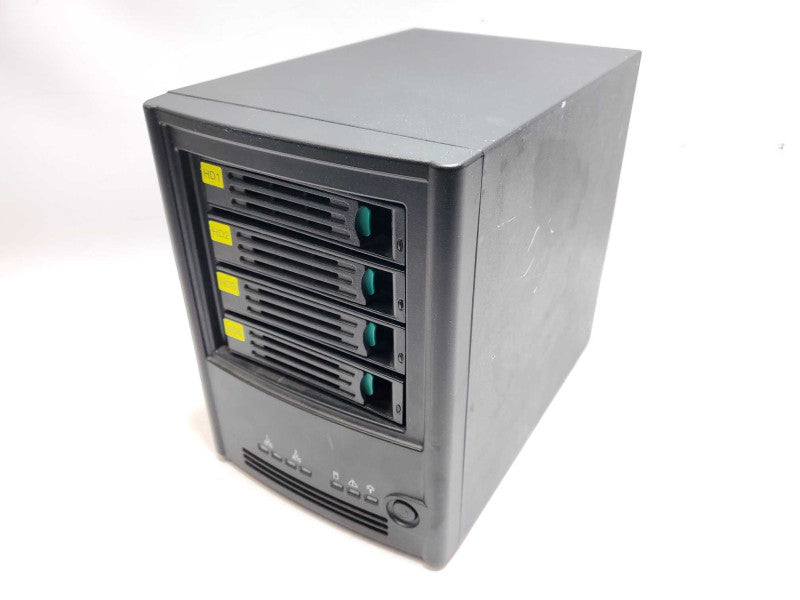LACIE 4 BAY NAS INNS04-4200, 4x 3.5\\" HDD Trays, No HDD, Powers on, AS-IS _