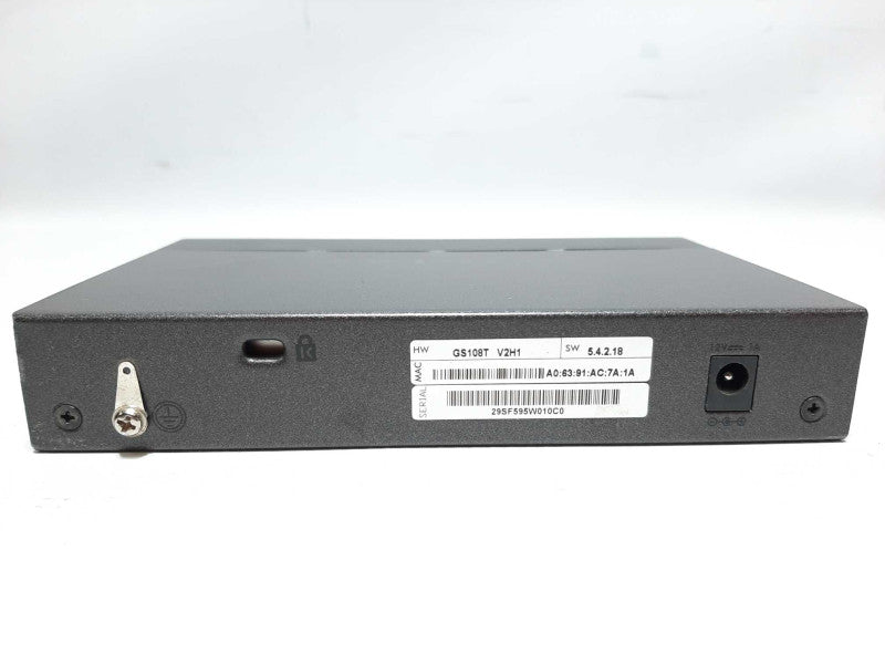 NETGEAR ProSafe GS108Tv2 8-Port Gigabit Smart Switch +
