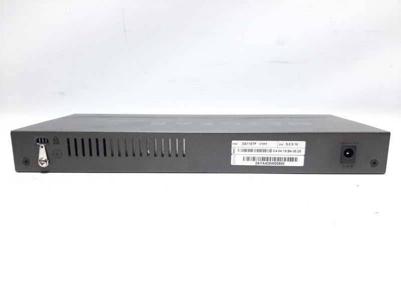 NETGEAR ProSafe GS110TP 8-Port Gigabit Smart Switch w/ PoE and Fiber Uplink +