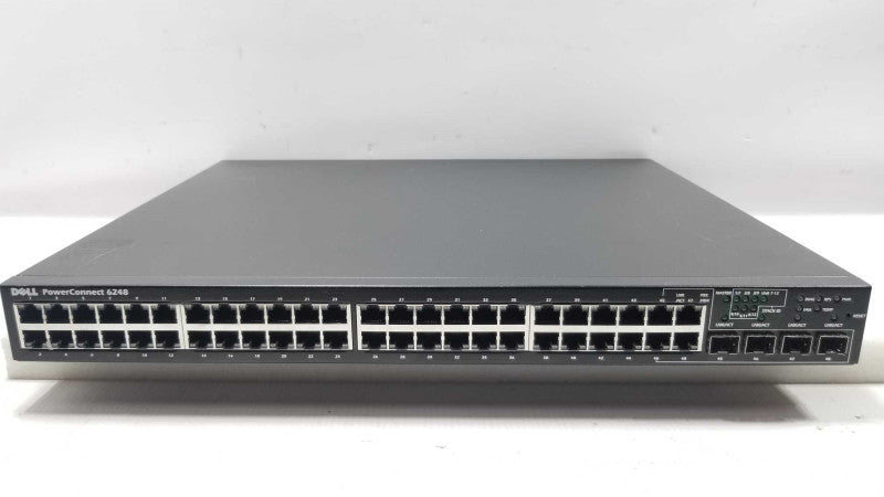 Dell PowerConnect 6248 48-Port GbE 4-Port DP SFP Network Switch ~