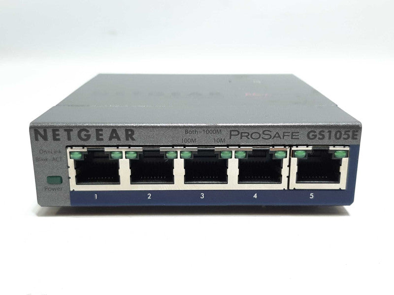 NETGEAR ProSafe GS105E 5-Port Gigabit Ethernet Switch +