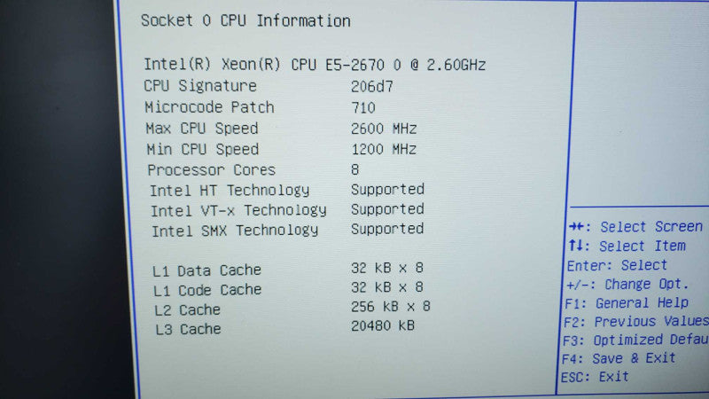 ZtSystem Z1100SH 2x Xeon E5-2670@2.6GHz 32GB ECC DDR3 No HDD [